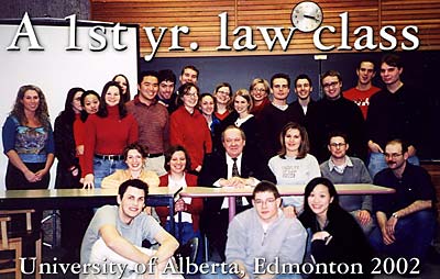 A first year law class - CLICK for enlargement